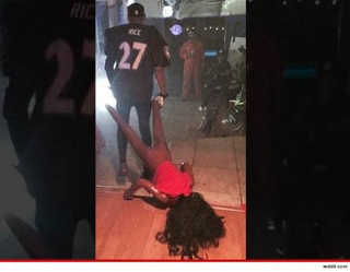 Illustration for article titled Janay Rice Comments on Ray Rice Domestic Violence Halloween Costume
